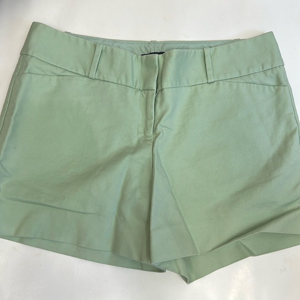 The Limited cotton spandex mint green shorts size 10